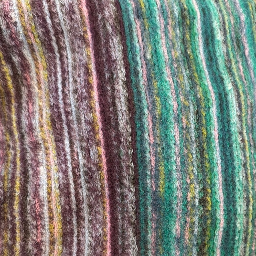 Saks Fifth Avenue Multicolor Striped Scarf - Picture 4 of 6